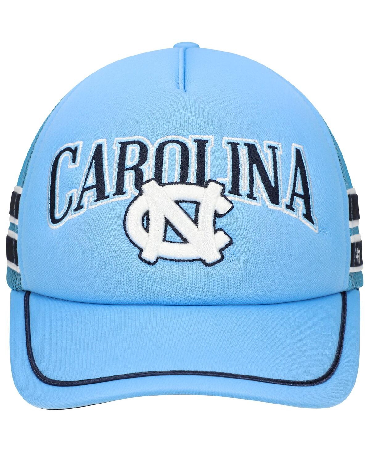 '47 Brand Men'sNorth Carolina Tar Heels Sideband Trucker Adjustable Hat - Light Blue