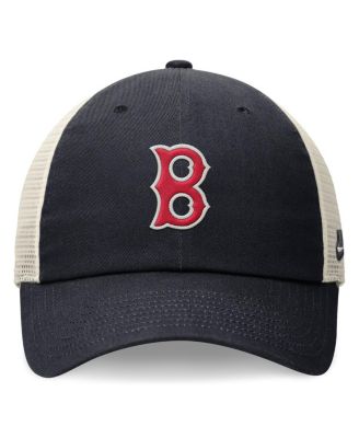 Men's Navy Boston Red Sox Cooperstown Collection Rewind Club Trucker Adjustable Hat
