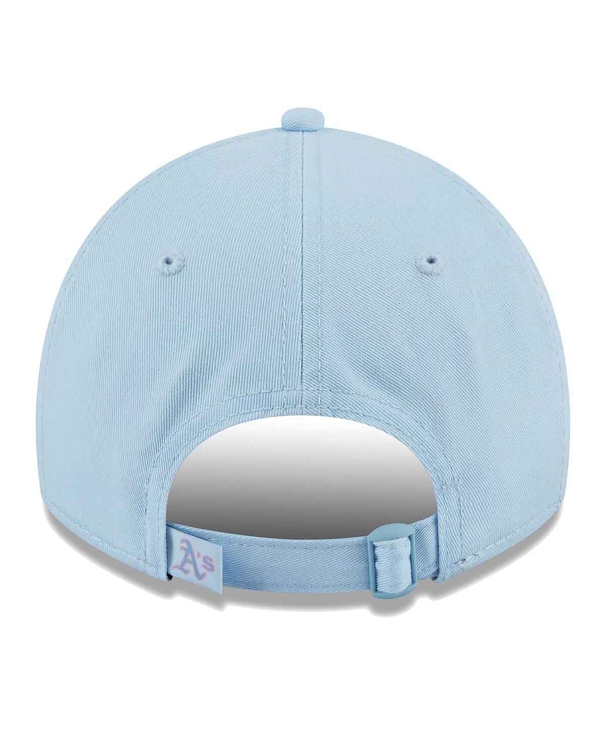 New Era Women's Oakland Athletics Multi9TWENTY Adjustable Hat - Light Blue