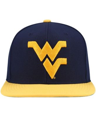 Men's Navy/Gold West Virginia Mountaineers 2-Tone 2.0 Snapback Hat