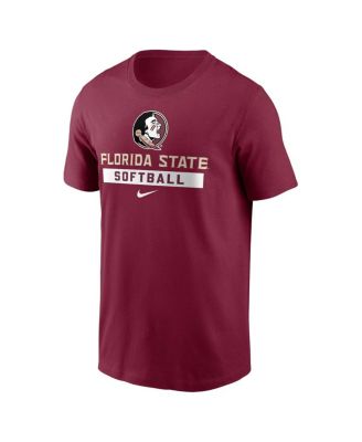 Men's Garnet Florida State Seminoles Softball T-Shirt