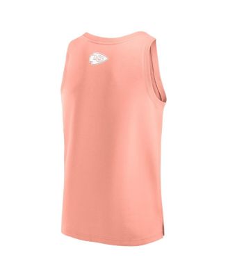 Men's Coral Kansas City Chiefs Elements Tank Top