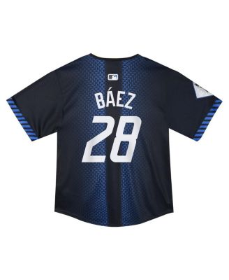 Toddler Javier Baez Navy Detroit Tigers 2024 City Connect Limited Jersey