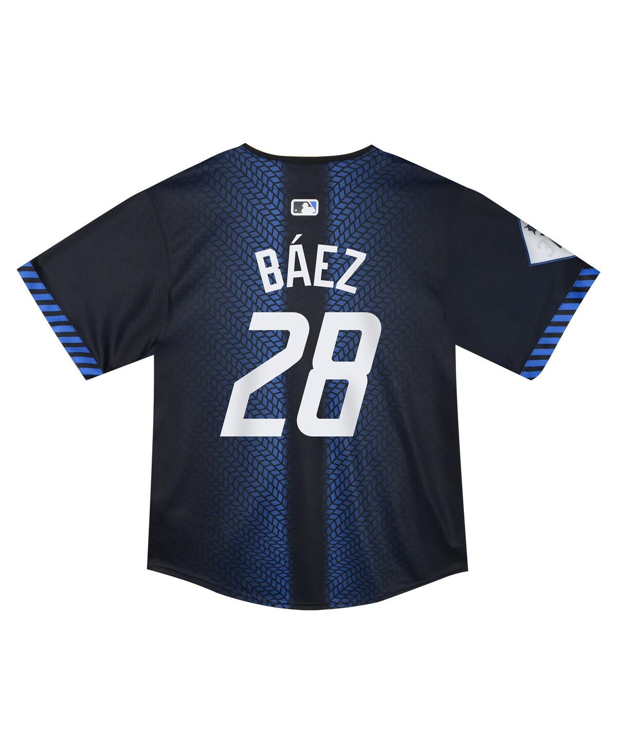 Nike Toddler Javier BaezDetroit Tigers 2024 City Connect Limited Jersey - Navy