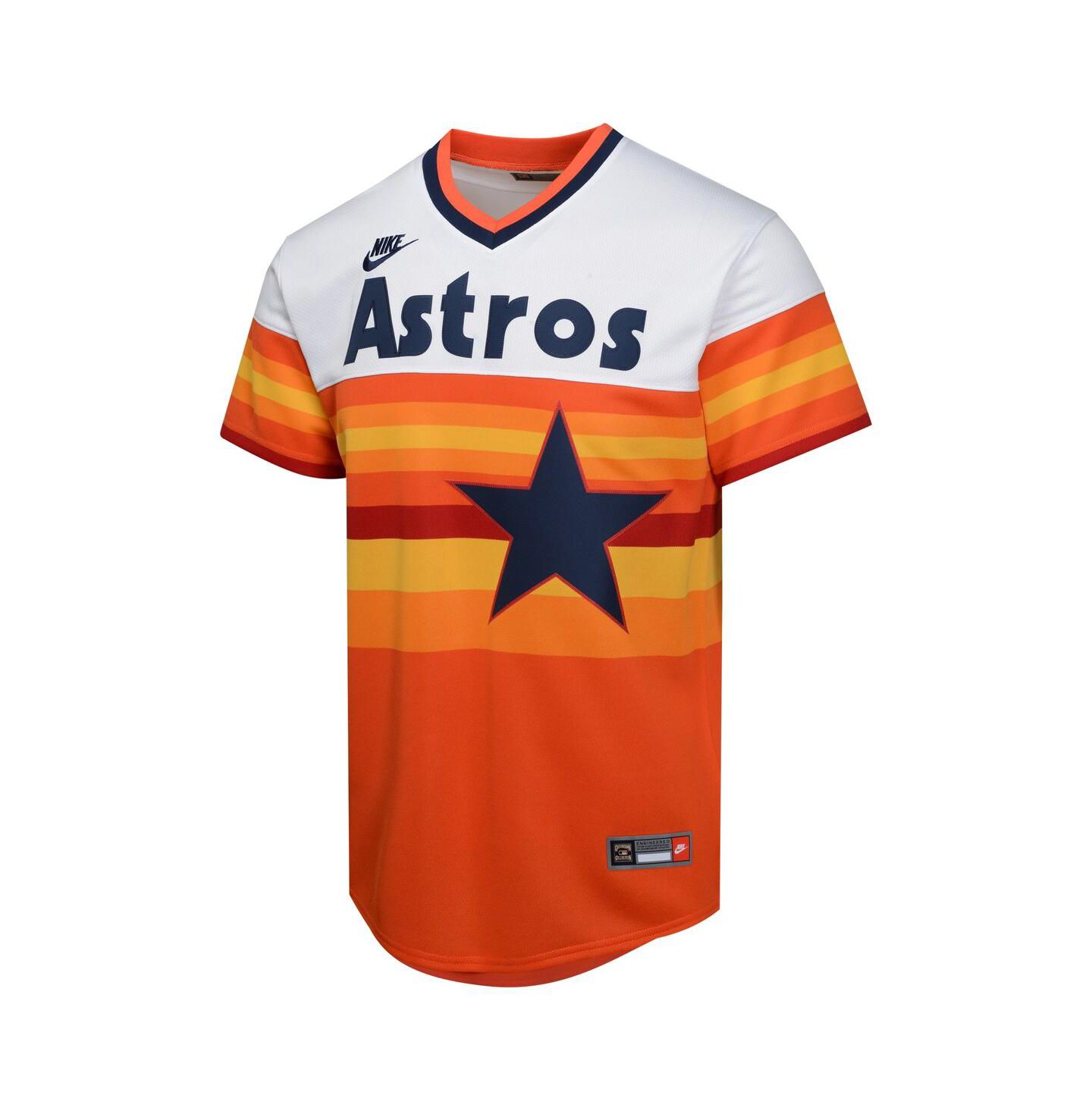 Детский топ Nike Nolan Ryan White Houston Astros Cooperstown Collection Limited Player Jersey — фото 3