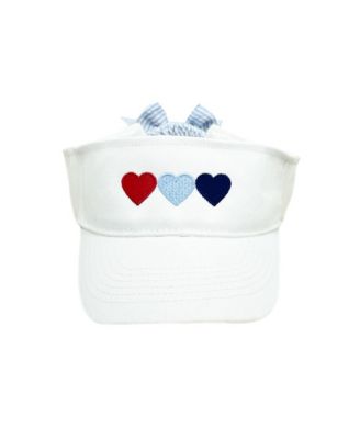 Girls  Hearts Bow Visor