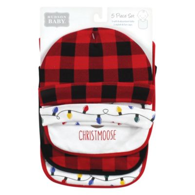 Baby Boys Hudson Unisex Cotton Bib & Headwear Accessory Kit