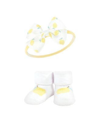 Baby Girls Headband and Socks Giftset