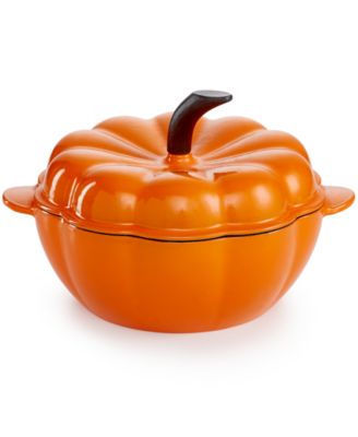 Martha Stewart Collection Enameled Cast Iron 2 Qt Pumpkin Casserole   2892023 Fpx.tif