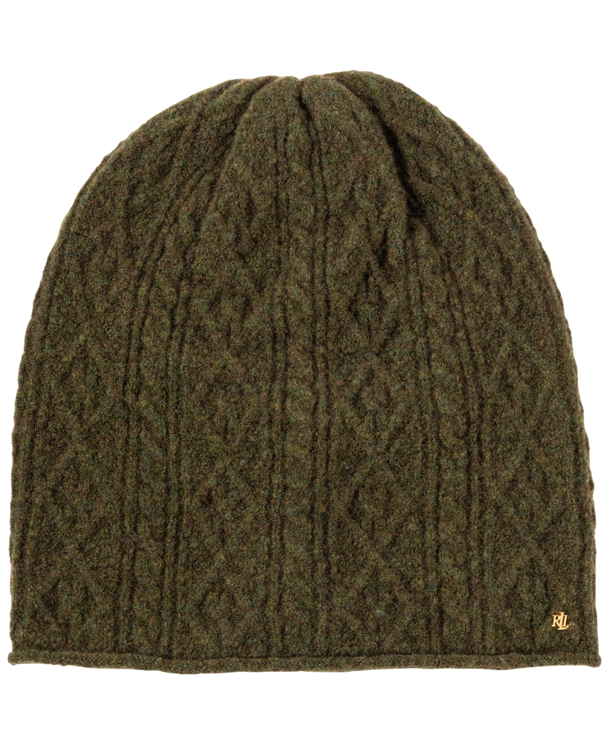 Lauren Ralph Lauren Knit Slouchy Cable Hat
