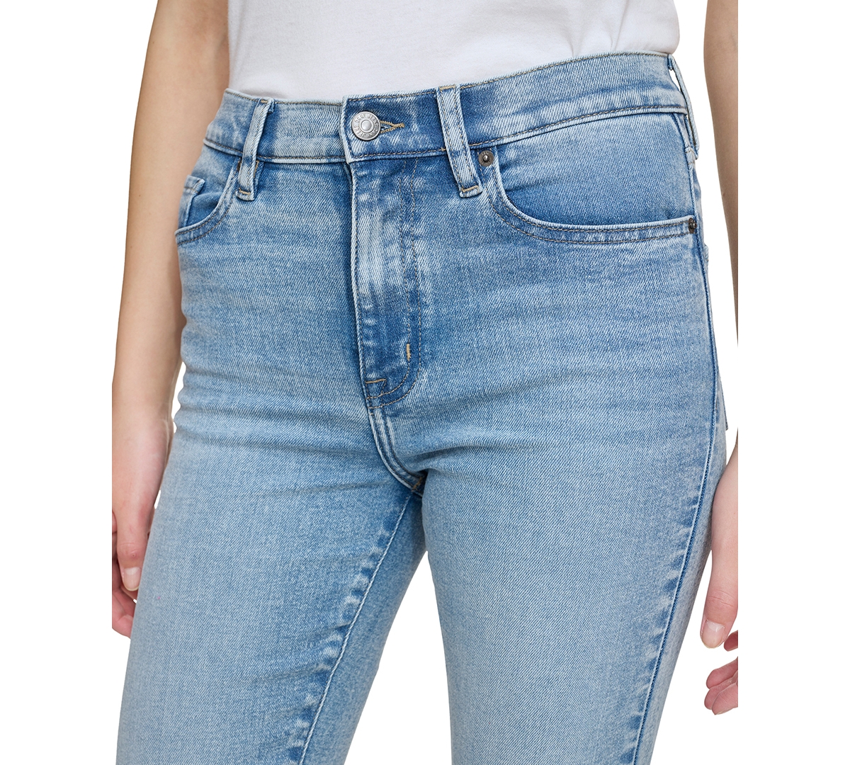 Dkny Jeans Women's High-Rise Kick-Flare Jeans