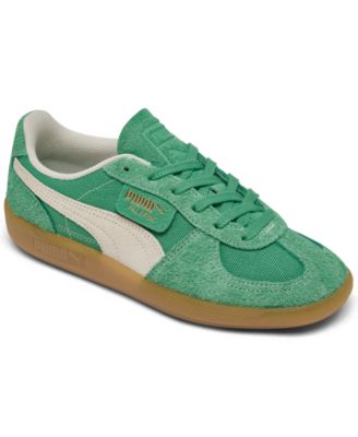 Puma Women s Green Palermo Vintage Sneakers Size 7.5