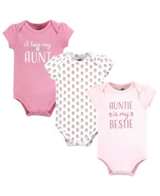 Hudson Baby Baby Boys Hudson Triple Pack of Essential Cotton One-Piece Rompers - Mommys sunshine polo 23$