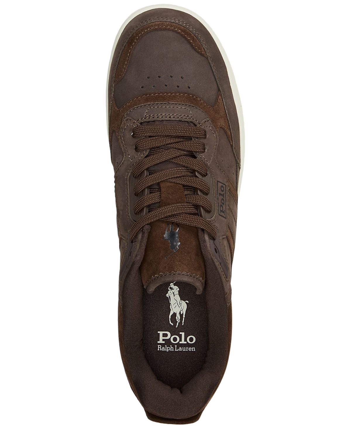 Polo Ralph Lauren Men's Masters Sport Lace-Up Sneakers -BLACK