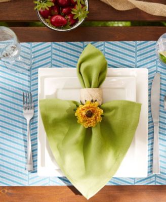 Textured Twill Weave Placemat Set of 6