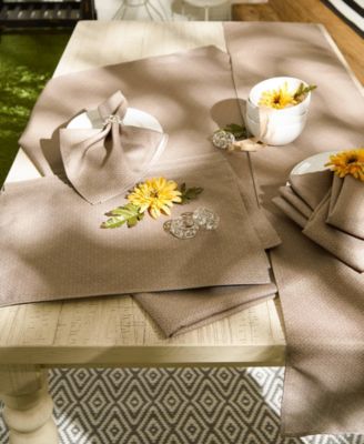 Lattice Print Outdoor Tablecloth with Zipper,  60"x84 "