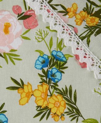 Spring Bouquet Print Table Runner, 14"x72 "