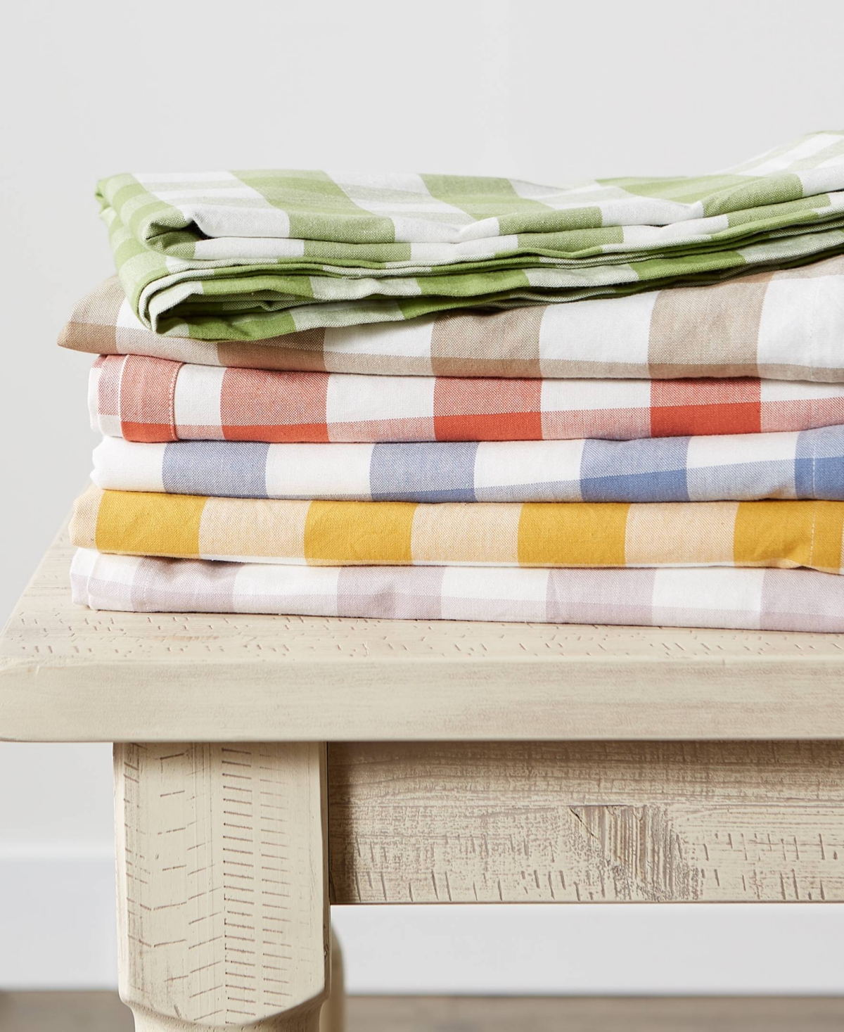 Design Imports Buffalo Check Tablecloth, 52