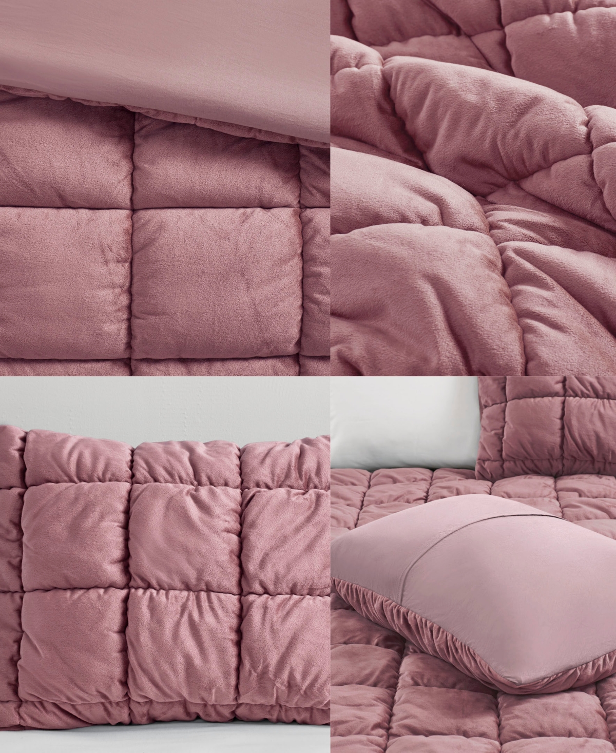 Intelligent Design Velvet Dream Puff -Pc. Comforter Set