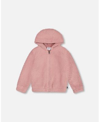 Deux Par Deux Plush Hooded Jacket Deux Par Deux Plush Hooded Jacket