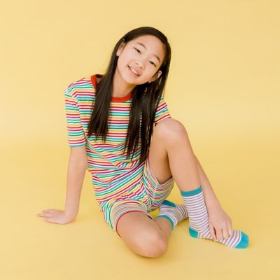 Kids Kids' Fair Trade 100% Organic Cotton Tight Fit Shortie Pajamas Set