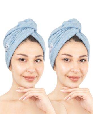 2-Pack Hair Drying Towels, 26" x 13"