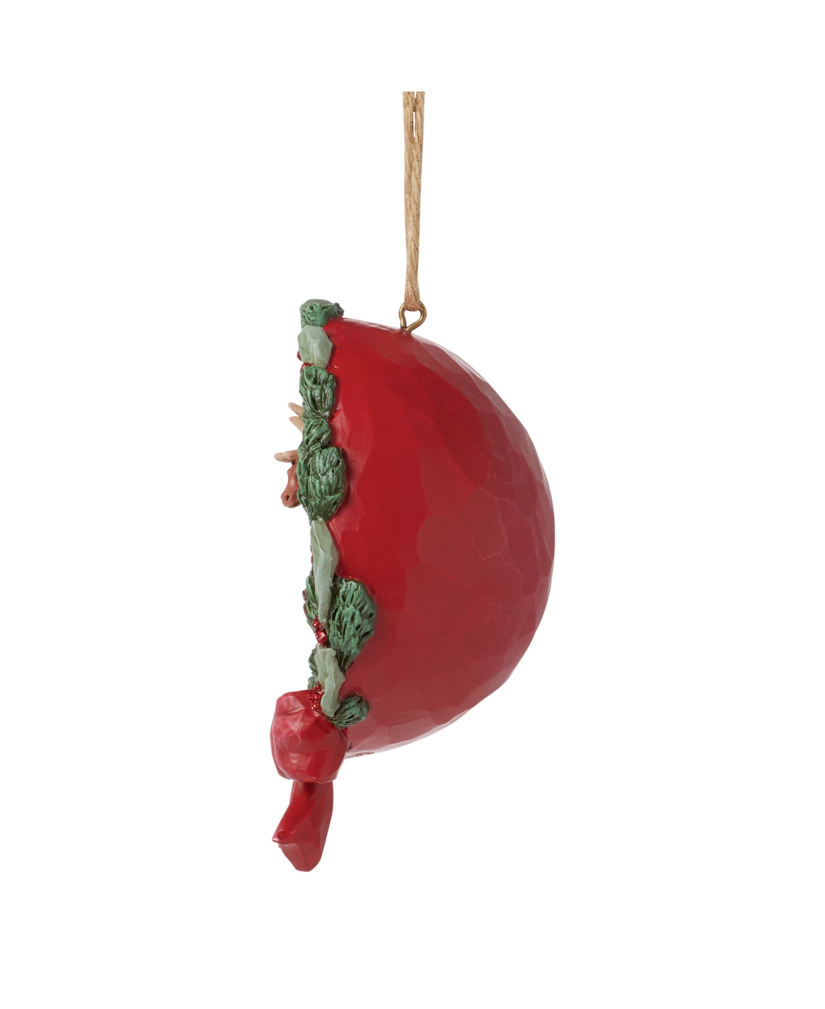 Jim Shore Santa Scene Diorama Ornament In Multi