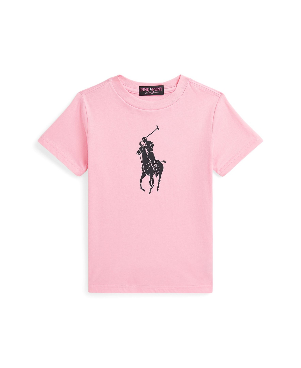 Polo Ralph Lauren Polo Pony Print T-shirt In Course Pink
