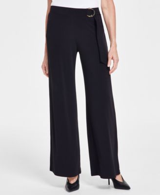 Petites Pull-On Flare-Leg Pants, Created for Macy's 