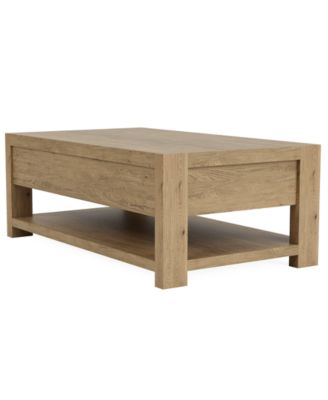 Davie 48" Rectangle Wood Coffee Table