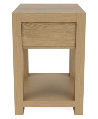 Davie 16" Wood Chairside Table