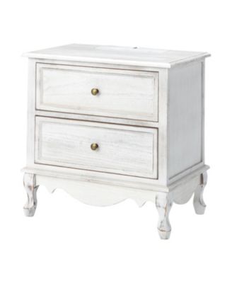 Pallantium Classical 24" Tall 2 - Drawer End Table