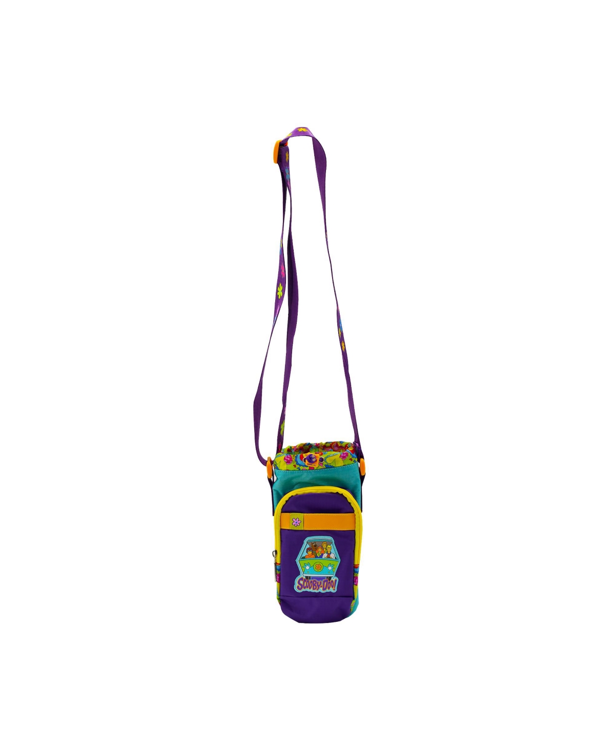 Scooby- Doo Mystery Machine Water Bottle Crossbody - Green