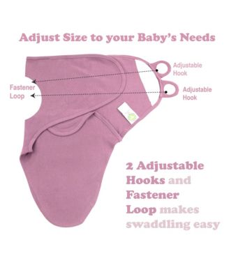 Baby Girls  Baby Swaddle Blanket, 3 Pack Organic Baby Swaddle Sleep Sacks, Newborn Swaddle Sack