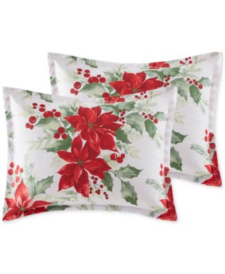 Poinsettias 3-Pc. Comforter Sets