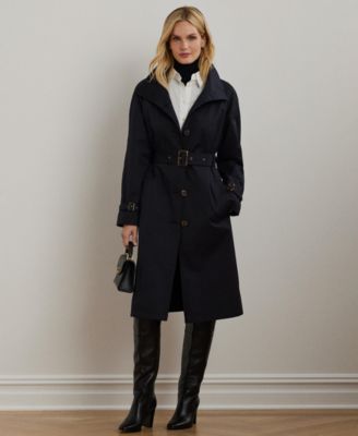 Lauren Ralph Lauren Women's Belted Trench Coat - Macy's