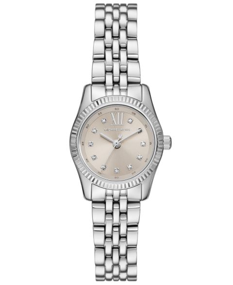 Женские часы Michael Kors Lexington Three-Hand Stainless Steel Watch, 26mm
