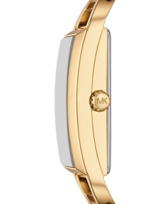 Women's MK Empire Three-Hand Gold-Tone Stainless Steel Watch 22mm