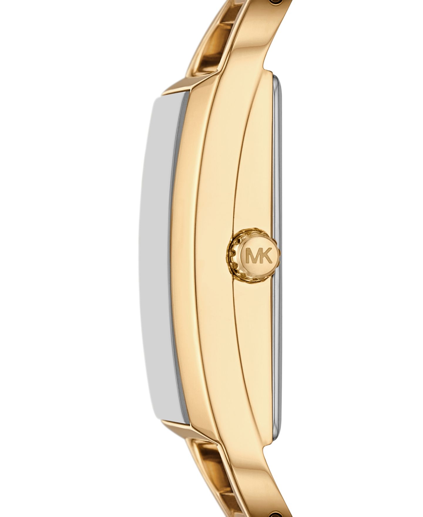 Женские часы Michael Kors MK Empire Three-Hand Gold-Tone Stainless Steel Watch 22mm — фото 2