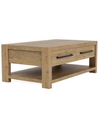 Davie 48" Rectangle Wood Coffee Table