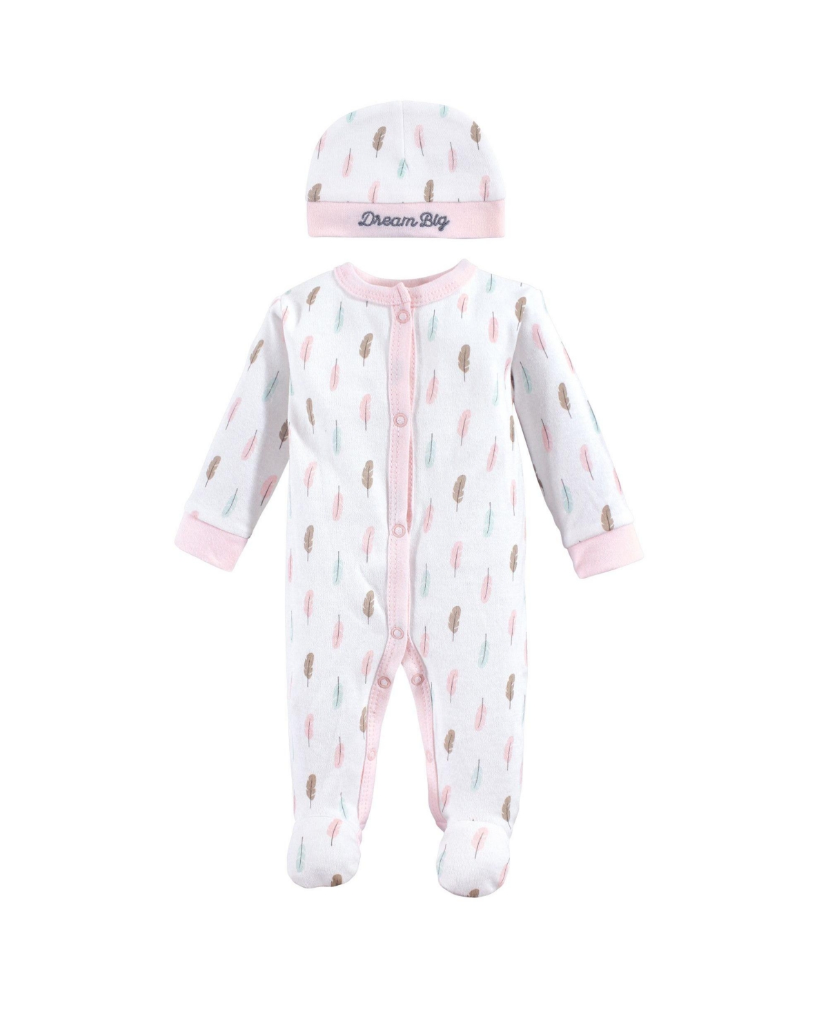 Luvable Friends Baby Girls Cotton Preemie Sleep and Play Cap