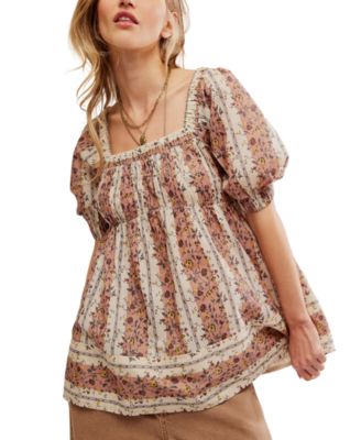 Free People - Women's Vintage Lover Babydoll Top
