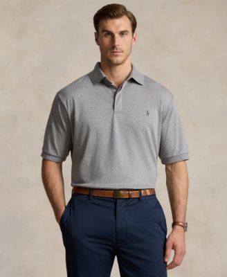 Big and tall cotton polo shirts online