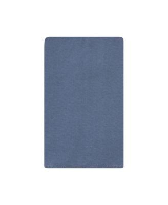 Bulk Pack of 10 Absorbent Cotton-Poly Flannel Burp Cloths