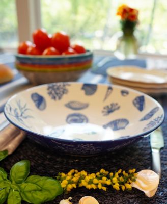 Seaside Set of 6 Soup or Pasta Bowl, 6 Asst