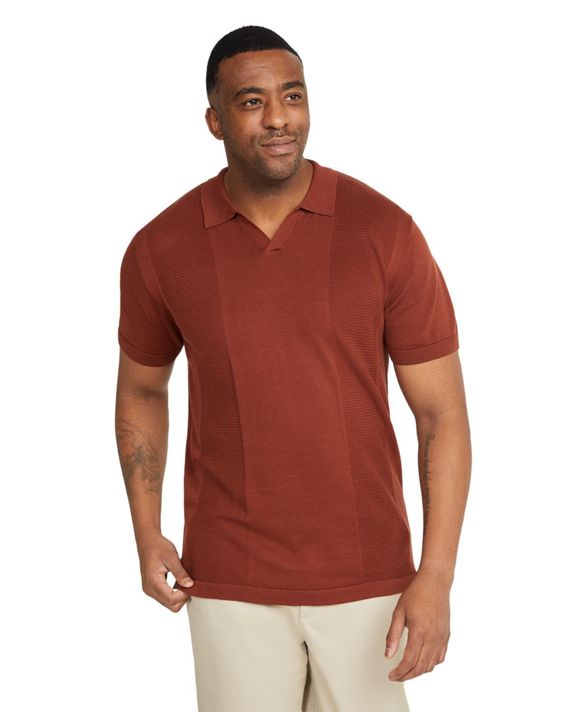 Johnny Bigg Big & Tall Lloyd Knitted Polo