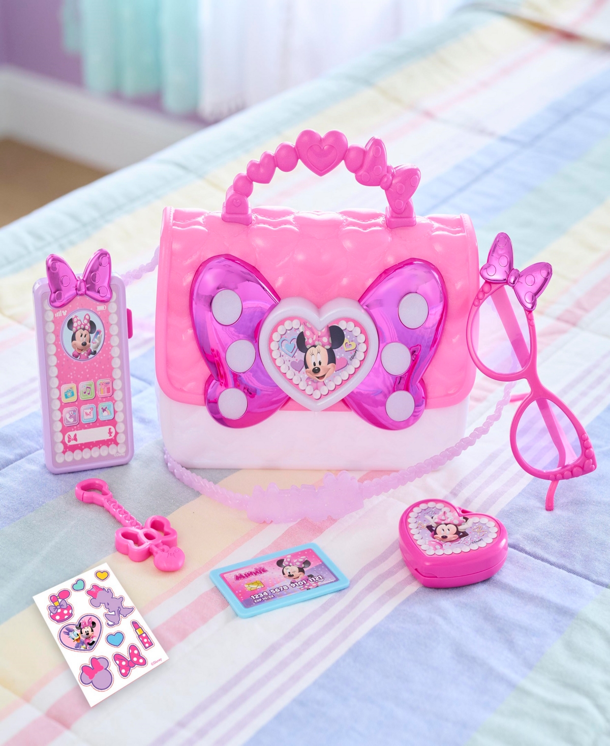 Minnie Mouse Inside Out 2 Disney Junior  Bowfabulous Bag Set In No Color