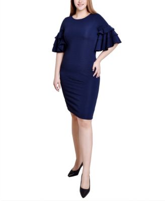 Bolero Sleeve Body Con Dress