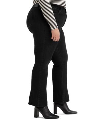  Trendy Plus Size 315 Mid-Rise Shaping Bootcut Jeans