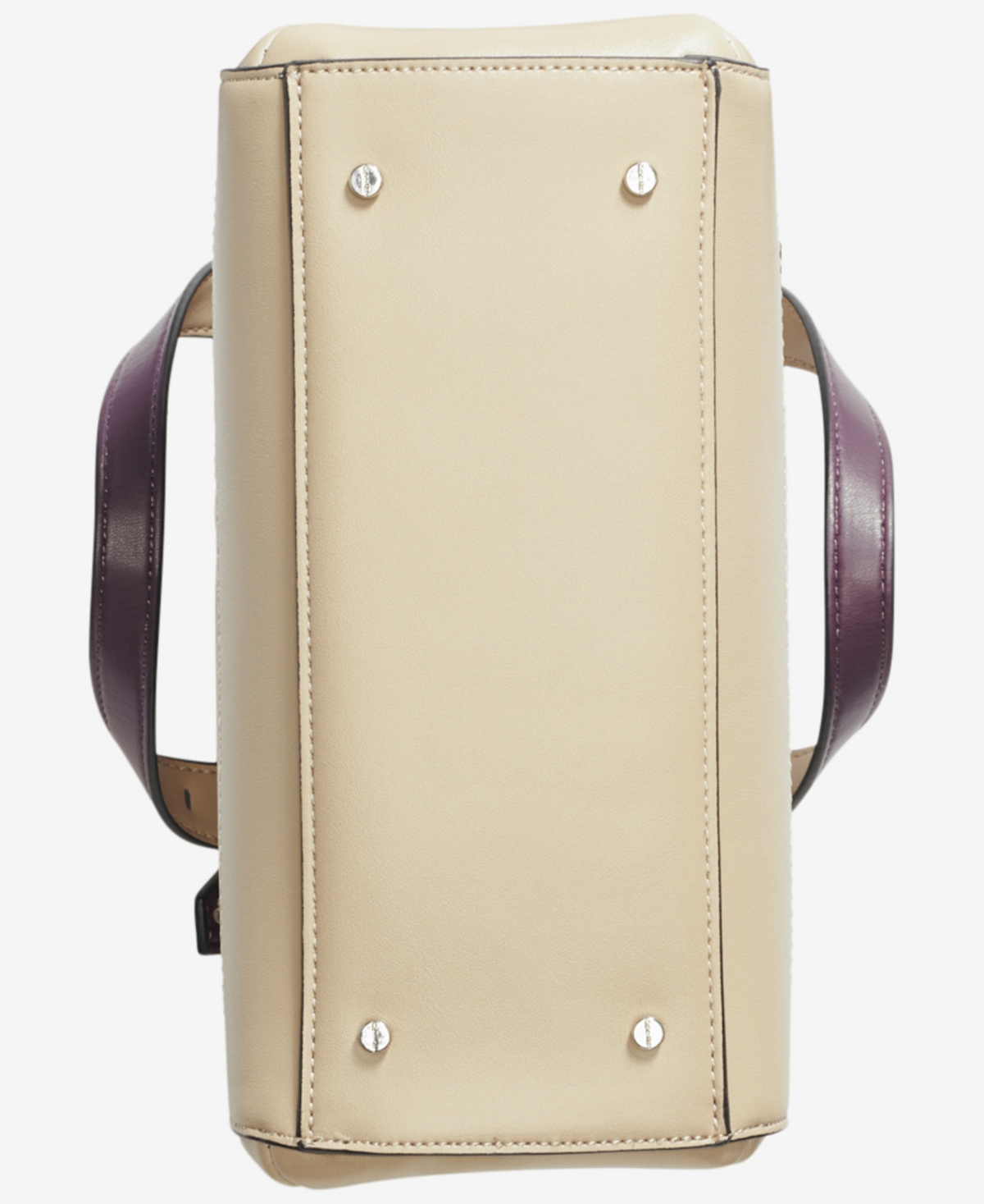Calvin Klein Lowen Triple Compartment Adjustable Crossbody In Silv Mink